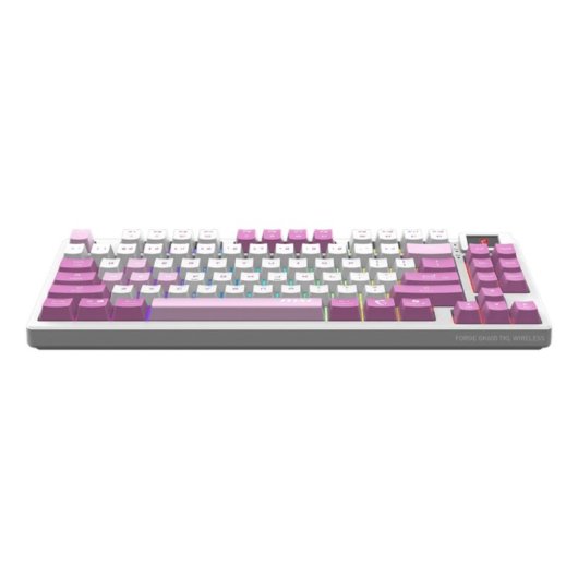 Teclado MSI FORGE GK600 TKL mecánico inalámbrico con RGB y switches Kailh White