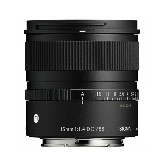 Objetivo Sigma 15mm f/1.4 DC Contemporary Montura Fujifilm X Parasol