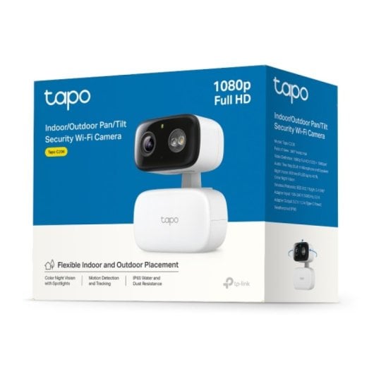 Caméra de surveillance TAPO by TP-Link C206 FullHD Vision Nocturne Intérieure Audio Bidirectionnel