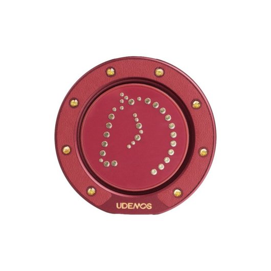 Udemos Soporte Anilla Magnética Freeflow Wind Compatible Con Anillo Magnético, Rojo