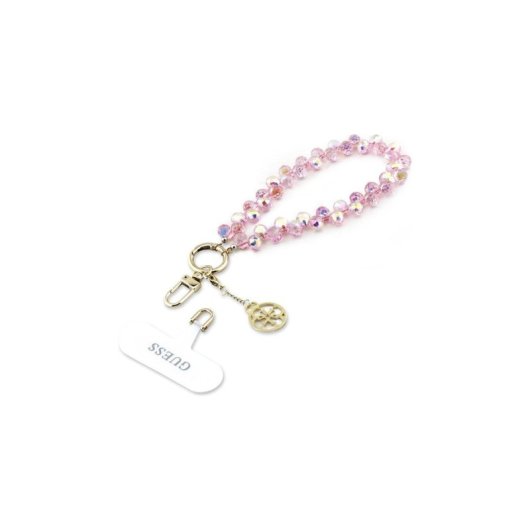 Cinturino per smartphone Guess Cristalli Charms Nero