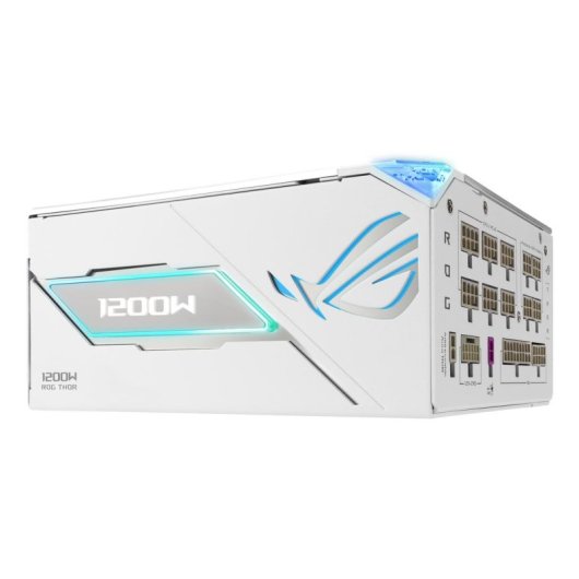 Fuente de Alimentación ASUS ROG THOR-1200P3 1200W 80 PLUS Platinum modular blanca