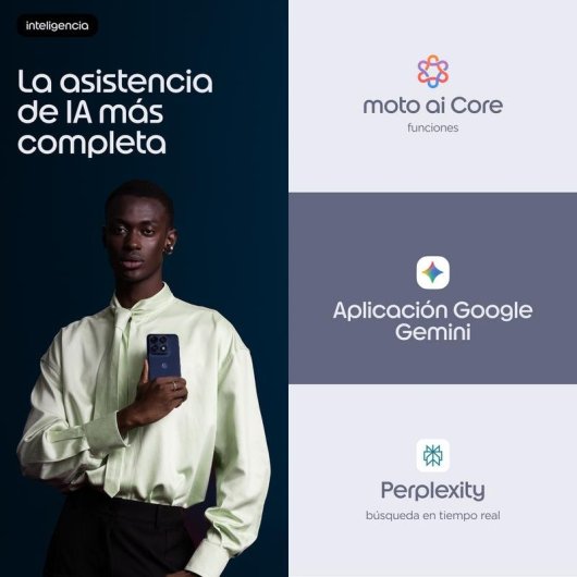 Motorola Edge 70 Pro 5G 6,78" 12GB 512GB Bleu Foncé Triple Caméra