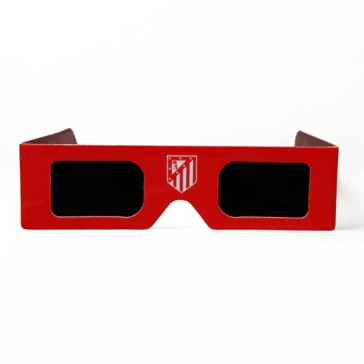Atlético De Madrid Gafas Para Eclipse Solar Modelo Rojo (1 Unidad)