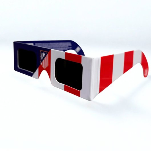 Lunette Atlético de Madrid Eclipse Solaire Protection Certifiée 50 unités