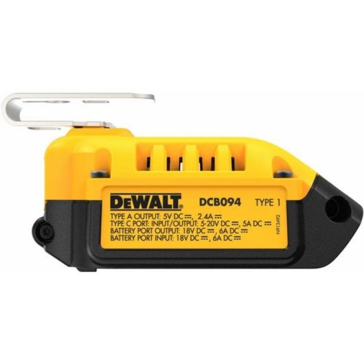 Ladegerät DeWALT DCB094K-QW USB-A und USB-C 90W