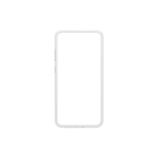 Handyhülle Samsung Flipsuit Case TPU Rot Transparent für Galaxy S24+