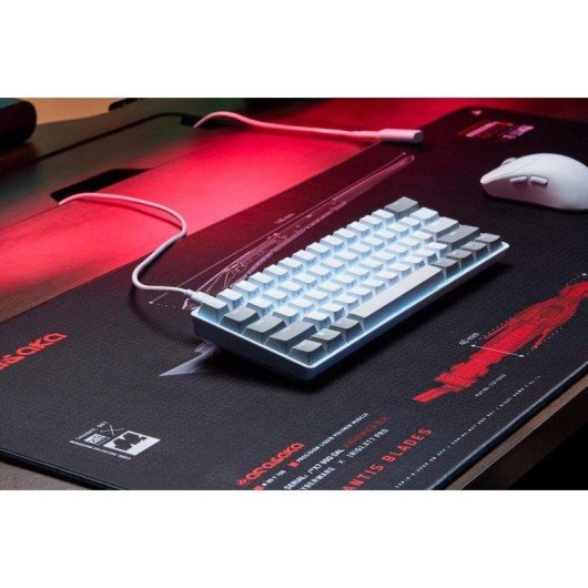 Clavier Corsair CLIPPER PRO MINI 60 Magnétique Compact Blanc RGB