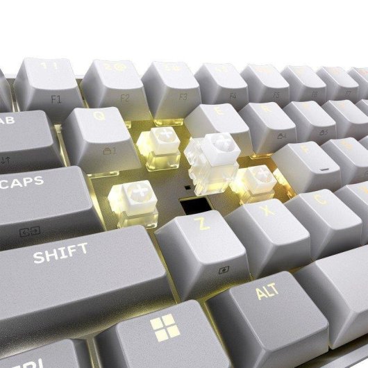 Clavier Corsair CLIPPER PRO MINI 60 Magnétique Compact Blanc RGB