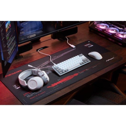 Clavier Corsair CLIPPER PRO MINI 60 Magnétique Compact Blanc RGB