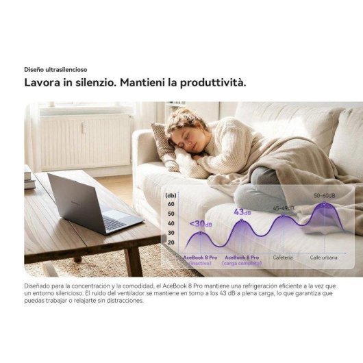 Portátil Blackview AceBook 8 Pro 16" AMD Ryzen 7 3700U 16GB 512GB SSD Radeon Vega 10 Windows 11 Pro
