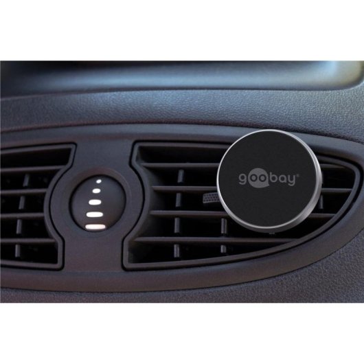 Suporte magnético para telemóvel Goobay 38685 para carro preto