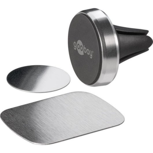 Suporte magnético para telemóvel Goobay 38685 para carro preto