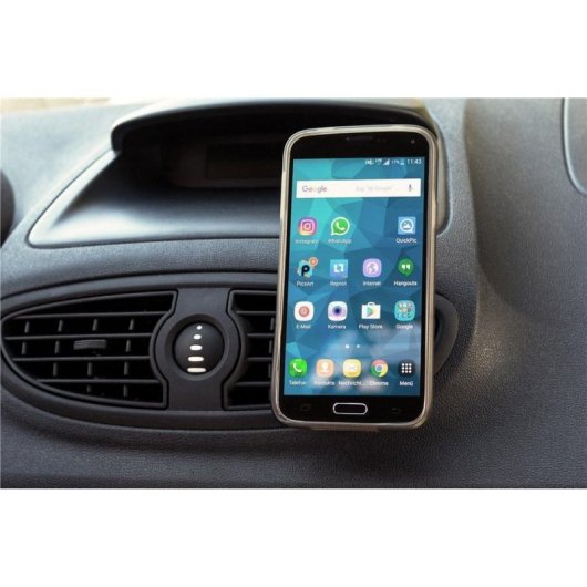Suporte magnético para telemóvel Goobay 38685 para carro preto