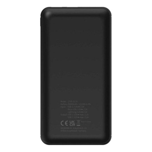 Power Bank Ansmann PB212 30000 mAh 10,5 W Preto