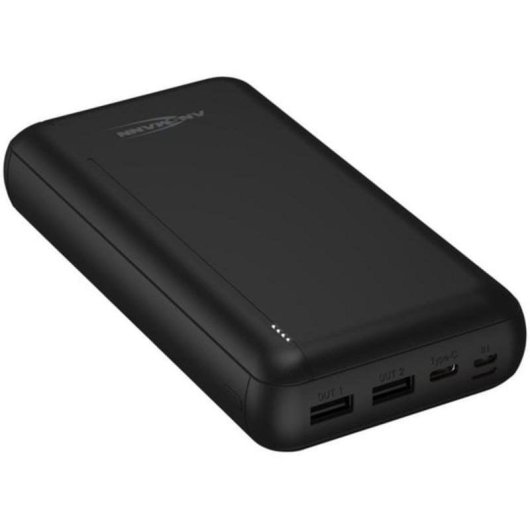 Power Bank Ansmann PB212 30000 mAh 10,5 W Preto