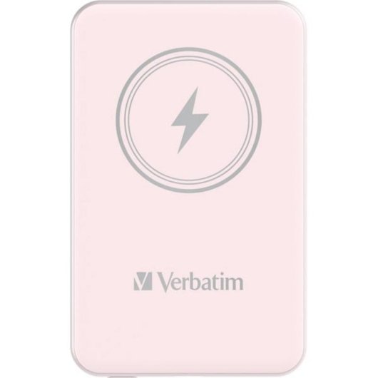 Externer Akku Verbatim Charge 'n' Go 5000 mAh Lithium-Polymer Quick Charge 3.0 Rosa
