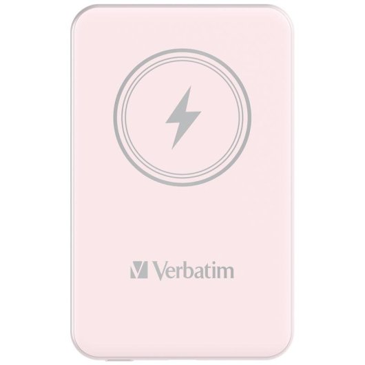 Externer Akku Verbatim Charge 'n' Go 5000 mAh Lithium-Polymer Quick Charge 3.0 Rosa