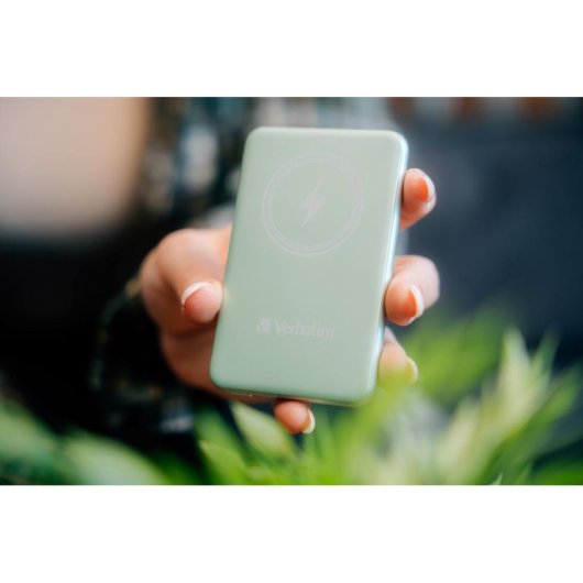 Powerbank Verbatim Charge 'n' Go 5000 mAh Lithium-Polymer Quick Charge 3.0 Grün