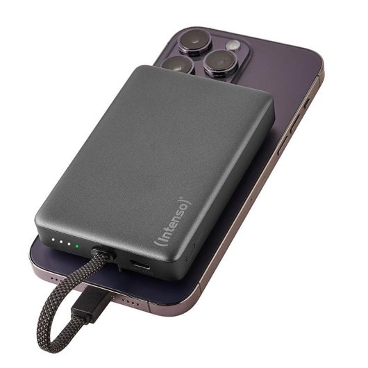 Powerbank Intenso MC10000 avec câble USB-C intégré 10.000 mAh 20W