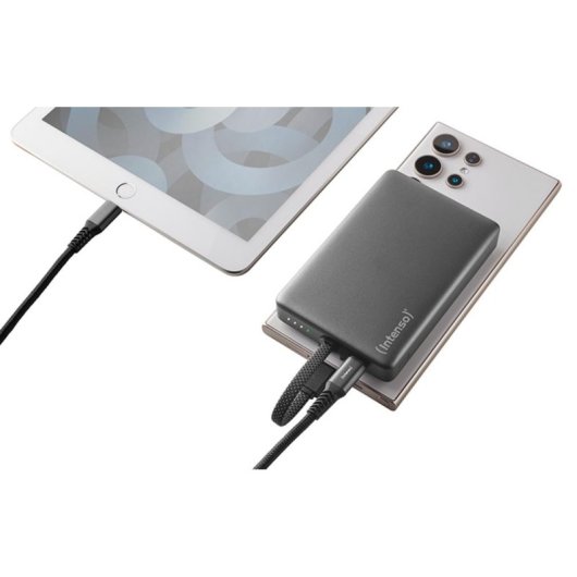 Powerbank Intenso MC10000 avec câble USB-C intégré 10.000 mAh 20W