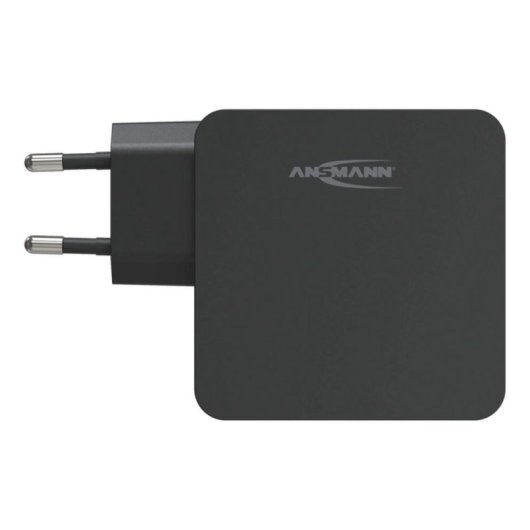 Chargeur USB-C 45W Ansmann 247PD Quick Charge 3.0 Noir