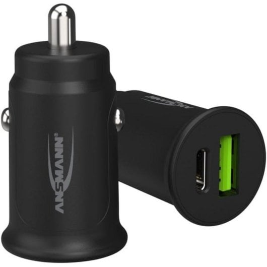 Carregador de Carro Ansmann CC230PD 30W USB-C e USB-A Power Delivery