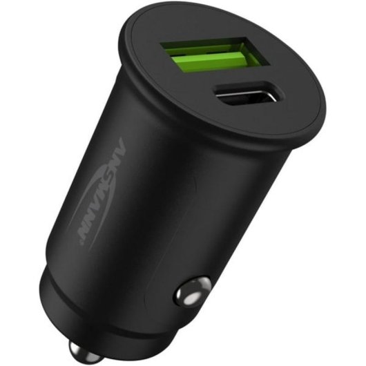 Carregador de Carro Ansmann CC230PD 30W USB-C e USB-A Power Delivery