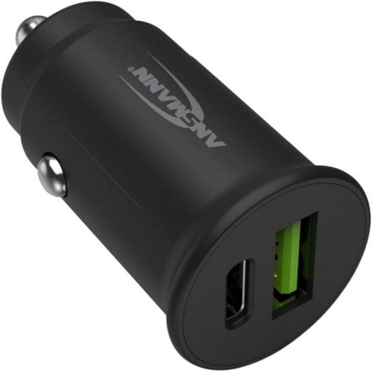 Carregador de Carro Ansmann CC230PD 30W USB-C e USB-A Power Delivery