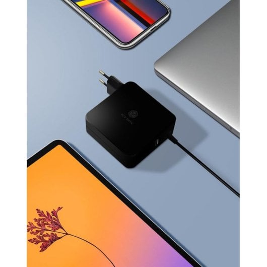 Ladegerät ICY BOX IB-PS101-PD USB-C 90W Schwarz