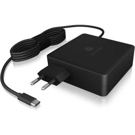Ladegerät ICY BOX IB-PS101-PD USB-C 90W Schwarz
