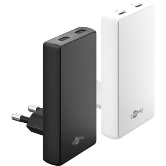 Ladegerät Goobay 75726 65W 2 USB-C Ports Power Delivery