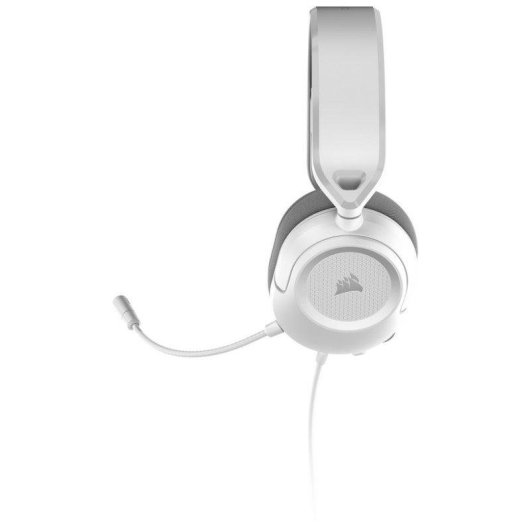 Auriculares Corsair HS35 v3 con cable jack 3,5 mm Gaming, micrófono omnidireccional, blancos