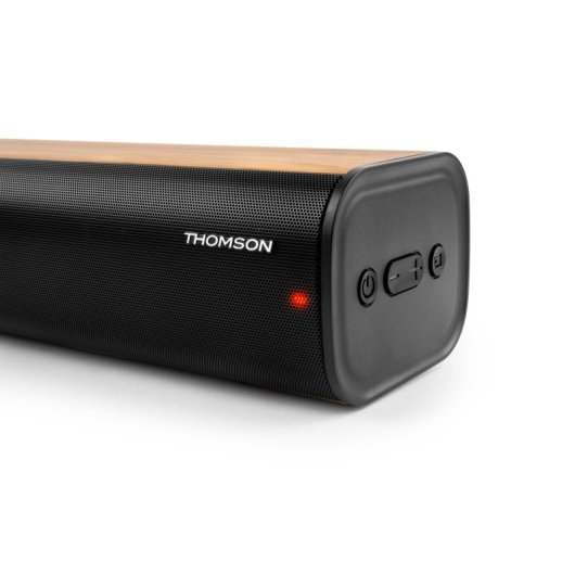 Barra de Sonido Bluetooth + Subwofer Inalámbrico 300W SB400BTWSBK Thomson Negra