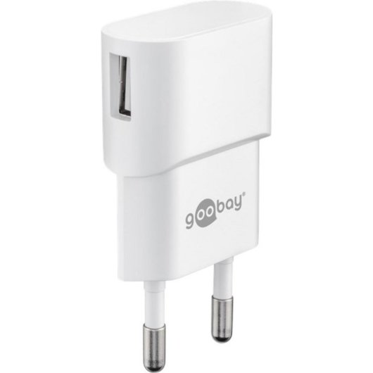 Carregador USB-A Goobay 44948 Preto 100-240V Universal Interior