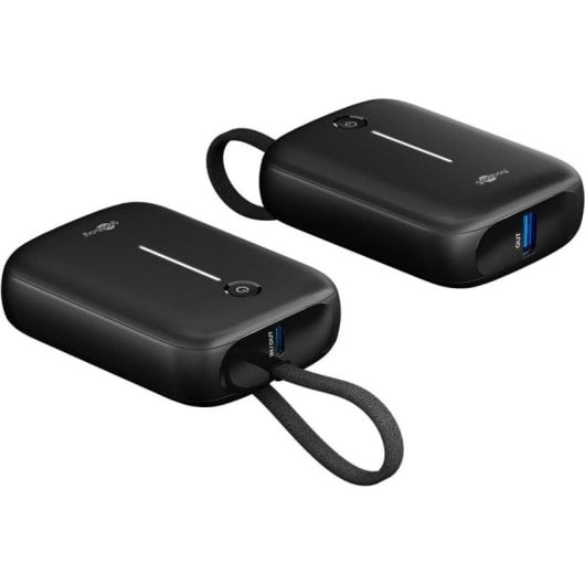 Externe Batterie Goobay 76251 10000 mAh Quick Charge 3.0 15W Schwarz