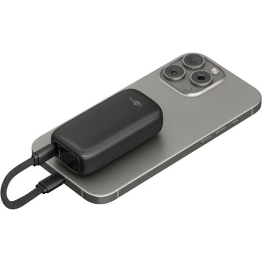 Banco de potencia Goobay 76250 5000 mAh Quick Charge 3.0 Negro