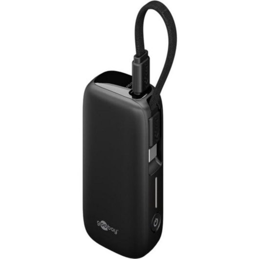 Banco de potencia Goobay 76250 5000 mAh Quick Charge 3.0 Negro