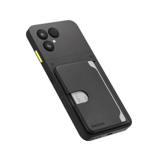 Portatarjetas Fairphone Gen. 6 Negro Plástico