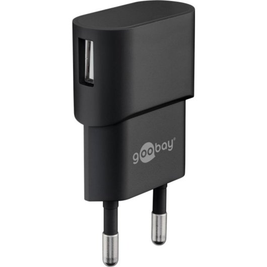 Ladegerät USB-A Goobay 44947 Innen Schwarz Universal