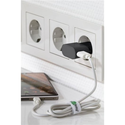 Ladegerät USB-A Goobay 44947 Innen Schwarz Universal