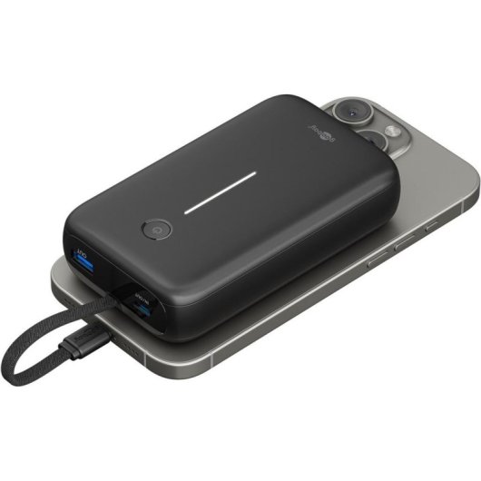 Batería Externa Goobay 76252 20000 mAh Quick Charge 3.0 15 W Negro