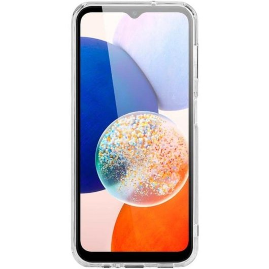 Handyhülle Nevox StyleShell SHOCKFlex TPU Transparent Stoßfest für Samsung Galaxy A15