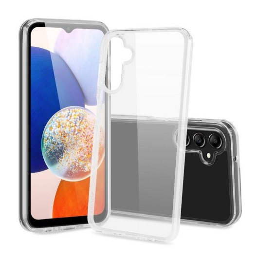 Handyhülle Nevox StyleShell SHOCKFlex TPU Transparent Stoßfest für Samsung Galaxy A15