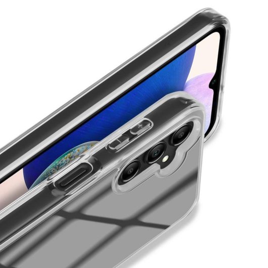 Handyhülle Nevox StyleShell SHOCKFlex TPU Transparent Stoßfest für Samsung Galaxy A15