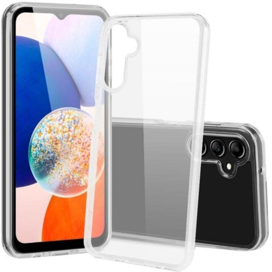 Handyhülle Nevox StyleShell SHOCKFlex TPU Transparent Stoßfest für Samsung Galaxy A15