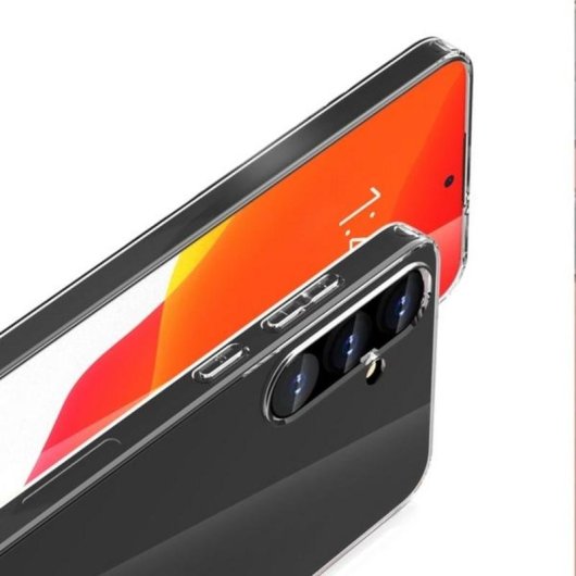 Funda para móvil Nevox StyleShell Flex TPU Transparente Antigolpes para Samsung Galaxy S24 Plus