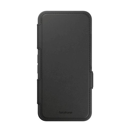 Capa para telemóvel Fairphone Flip Case Plástico Preto Antichoque para Fairphone 6