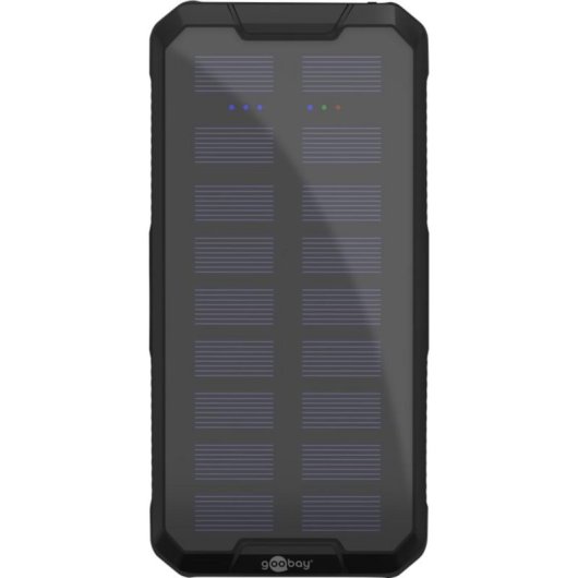 Batteria esterna Goobay 53934 20000 mAh Ricarica rapida Quick Charge 3.0 Solare Nero