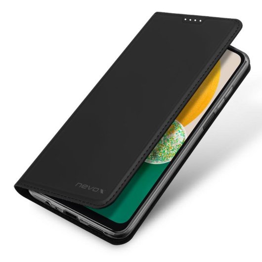 Funda para móvil Nevox 2324 Folio PU Noir avec Support Magnétique pour Samsung A15